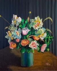 Image 4 of Print of "Nita's Bouquet"