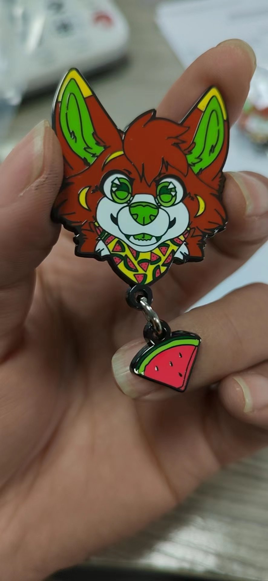Image of Watermelon Love Enamel Pins