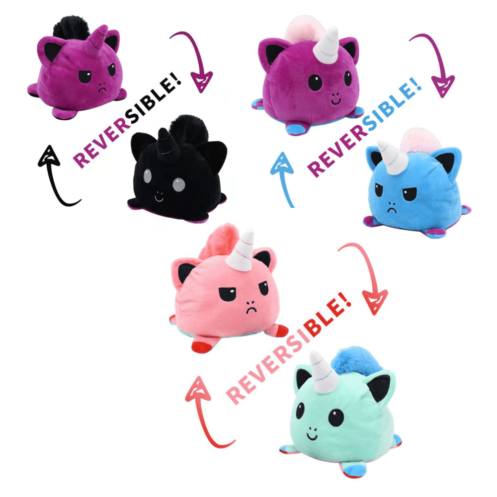 Image of Reversible Double-sided Unicorn Cat