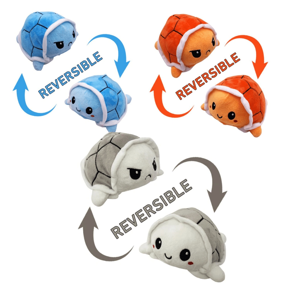 Image of Reversible Double-sided Tricoulor Turtle