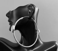 Image 2 of Dignity Hoops (925 Sterling Silver)