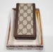 Image of Vtg. Gucci Brown Monogram Eyeglass Case