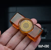 Image 4 of Full size Collision spinner Zirc brushed /Ultem polished  fidget spinner