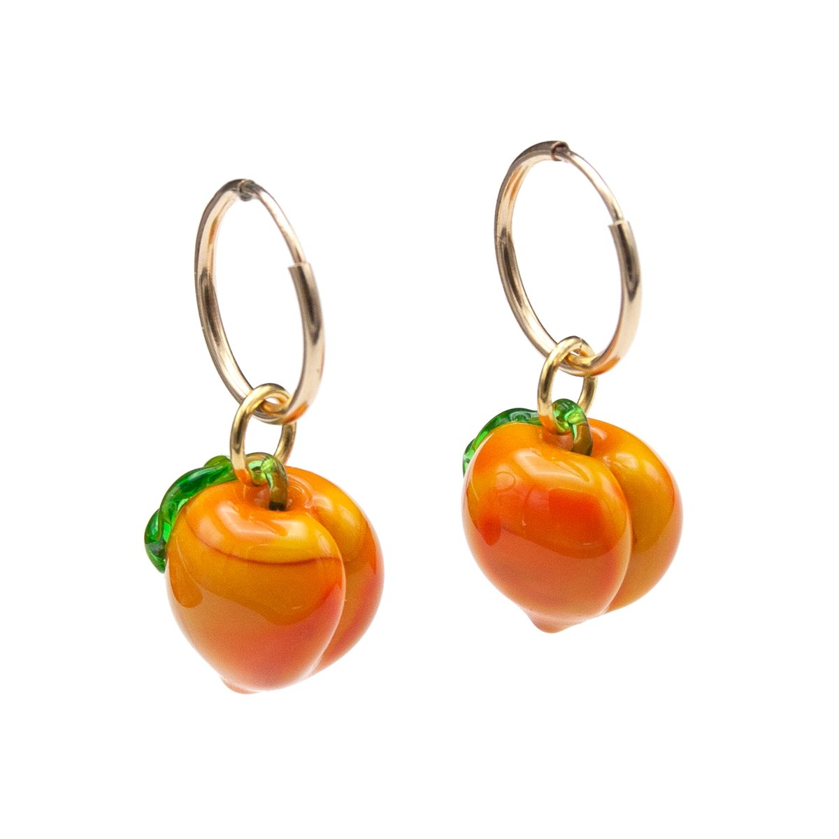 Image of Lucky Peach Earrings