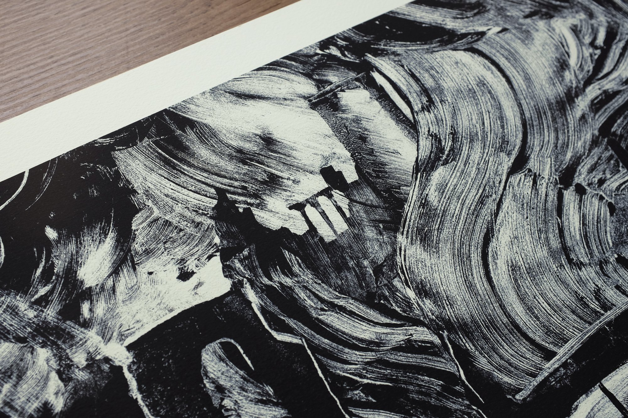 Image of WHERE THE VOID ROSE ART PRINT