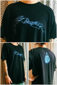 FORTUNE TEE (black/blue)