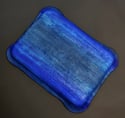 Blue & Purple Organic Pattern Treasure Tray