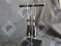 Image 1 of Onyx Drop Earrings 