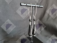 Image 3 of Onyx Drop Earrings 