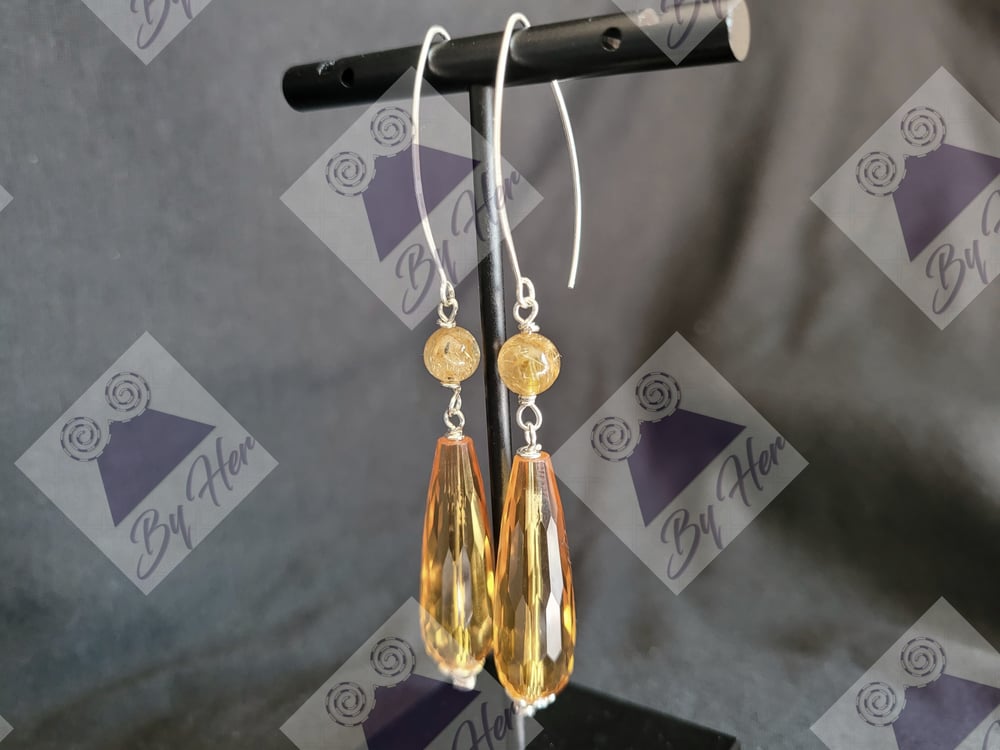 Citrine Drop Earrings
