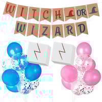 Witch Or Wizard Confetti Balloons Kit