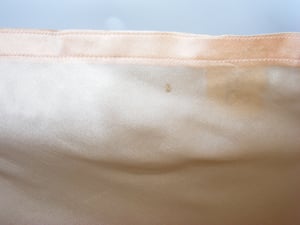 30s Peach Silk Tap Pants Waist Panties 