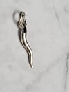 Solid Silver Horn Pendant