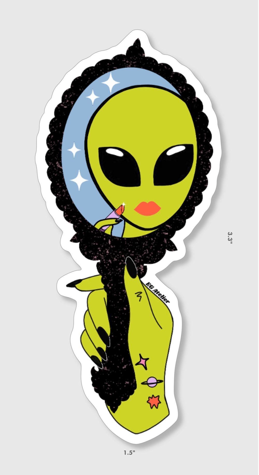 Image of Guapx y Rarx sticker