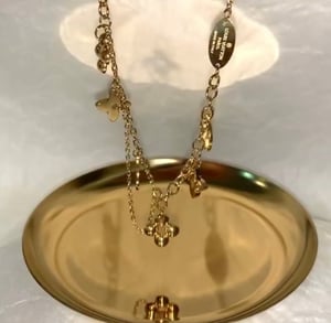 Image of (THIS ITEM JUST SOLD) LV Supple Blossom Charm Bracelet 