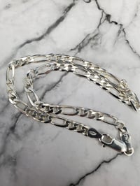 Image 1 of Figaro style anklet