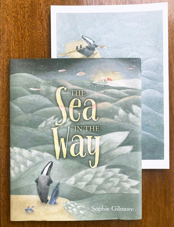 Image of Book & Print bundle: The sea in the way