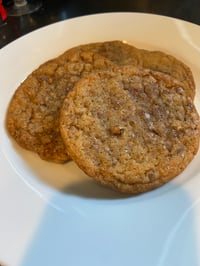 Image 1 of Salted Vanilla Toffee Cookies - 1 dozen
