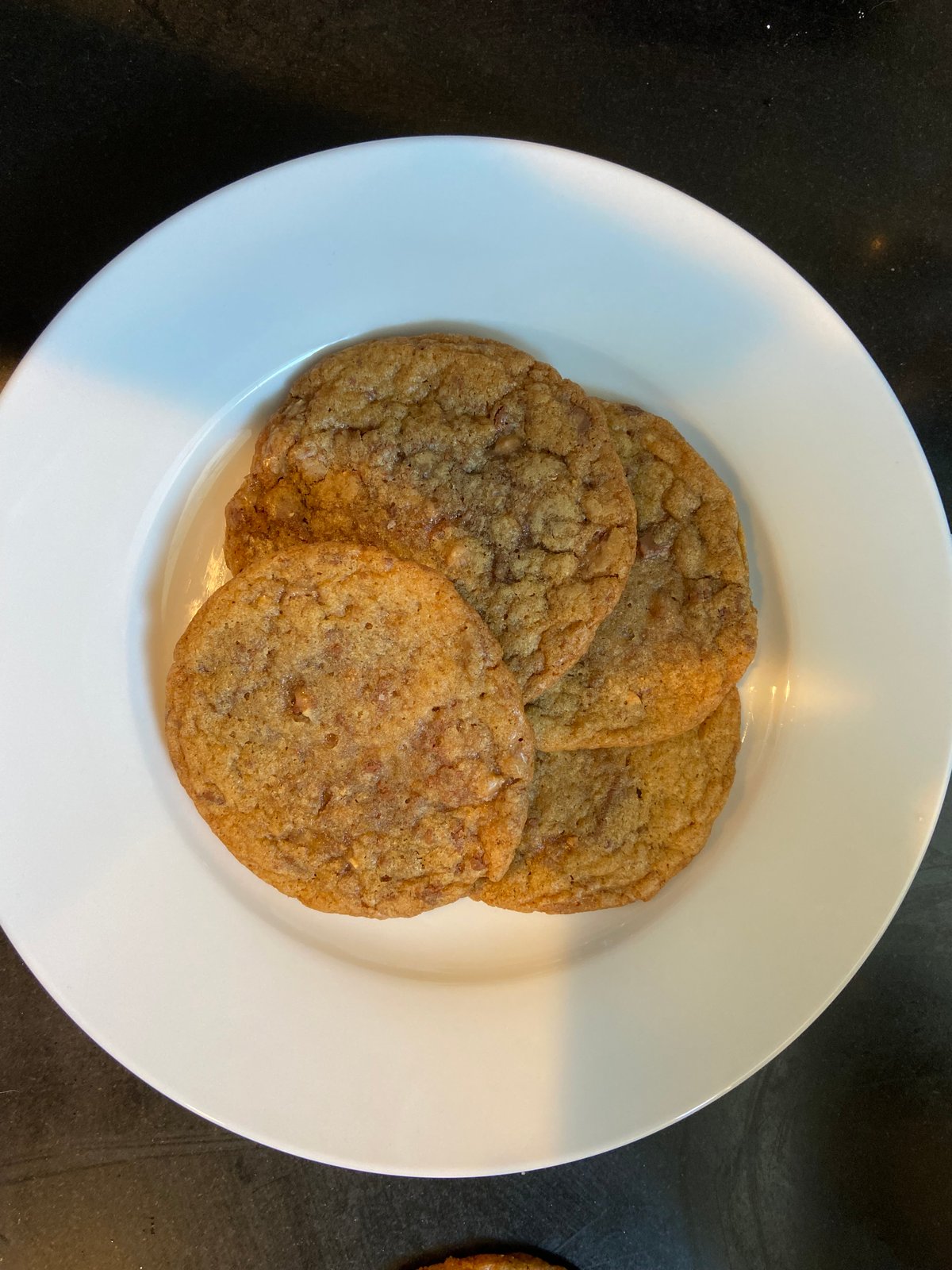 Image of Salted Vanilla Toffee Cookies - 1 dozen