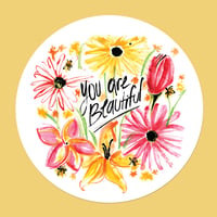 ‘You are Beautiful’ Sticker 
