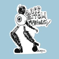 ‘Boss Bitch Mentality’ Sticker 