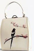 Image of Cream Bag with Magpie