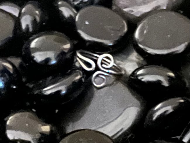 Swirled Toe Ring (925 Sterling Silver)