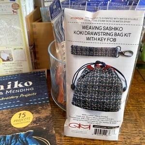 Image of Koki Drawstring Bag with key fob Kit 