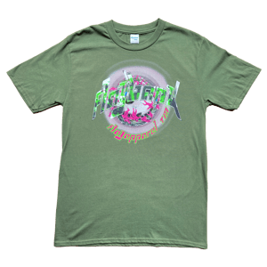 Image of FADED GREEN FLAYBANK T-SHIRT