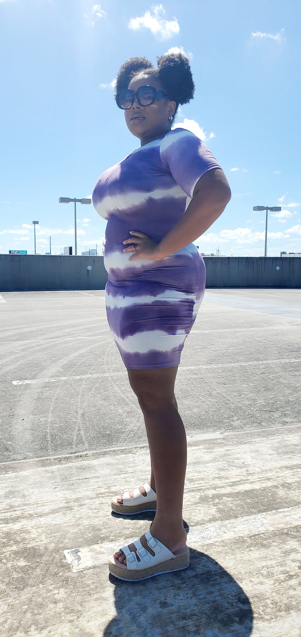 Image of Amethyst Cloud Dress