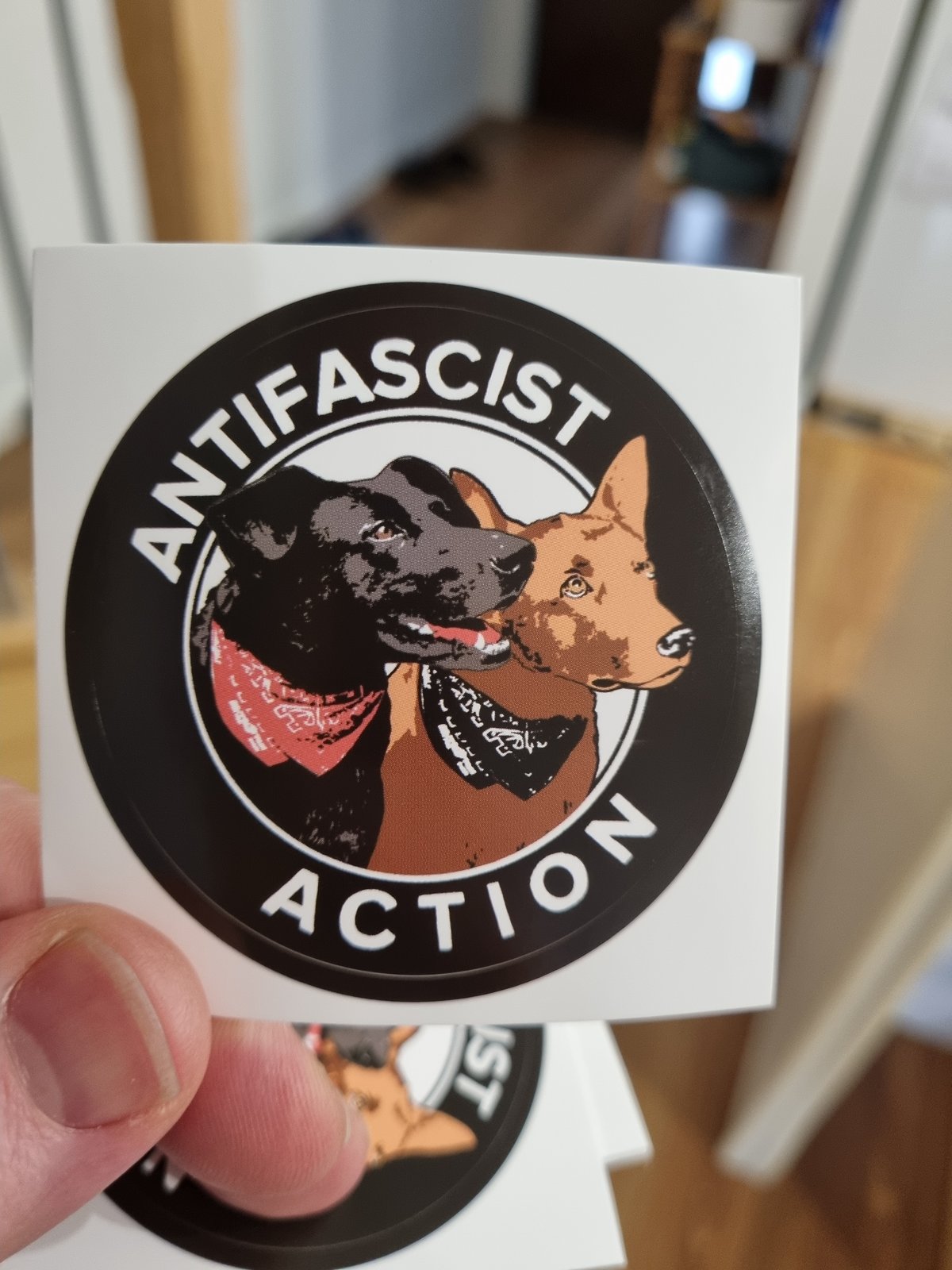 Image of Negro Matapacos and Red Dog, sticker, 10pk