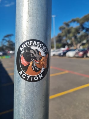 Image of Negro Matapacos and Red Dog, sticker, 10pk