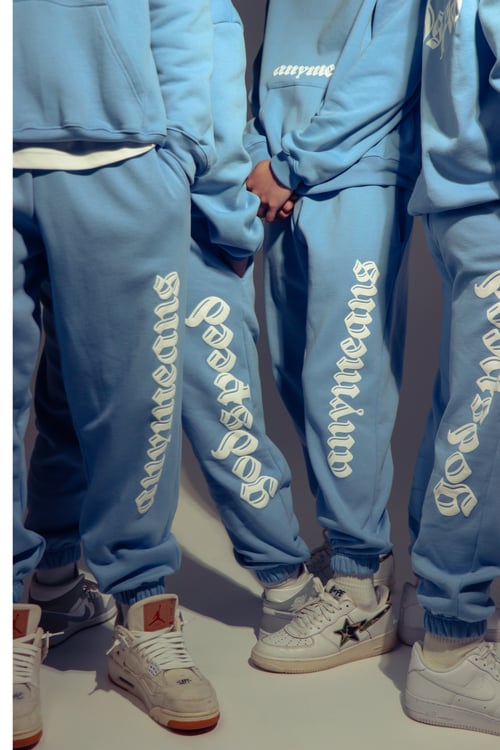 Image of The Godspeed Sweatpants in Baby Blue