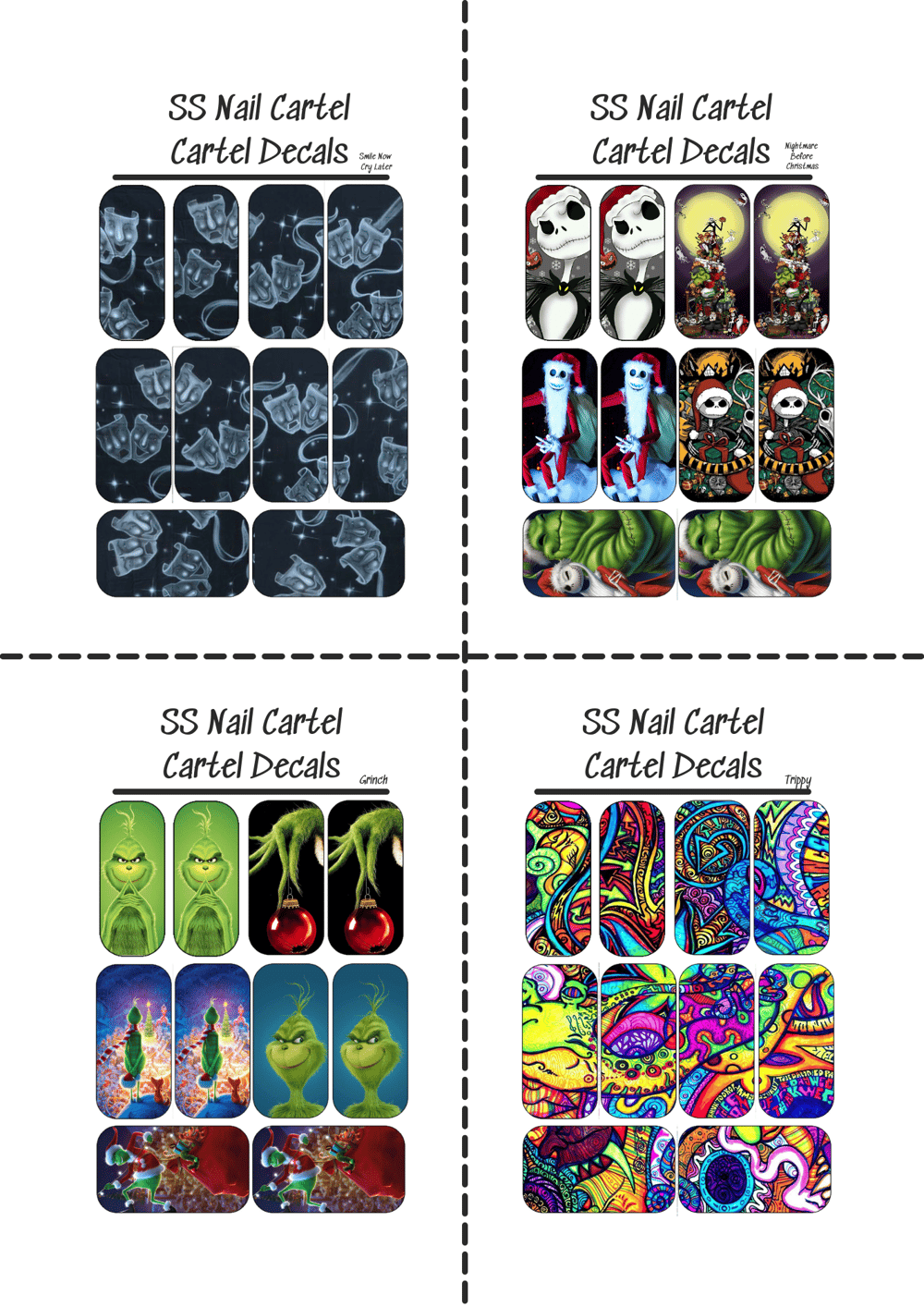 Full Nail Cartel Decals