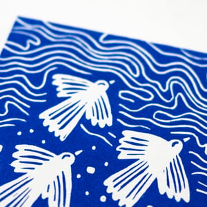 Gotland Birds, Original Lino Print