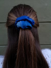 Image 2 of Blue Reflections scrunchie 1