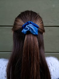 Image 2 of Blue Reflections scrunchie 3