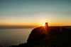 Sunset Glow on the Cliffs of Moher