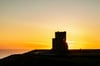 Golden Hour at O'Brien's Tower, Cliffs of Moher