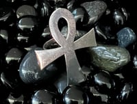 Ankh Extra Large Ring (925 Sterling Silver)