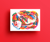 Image 1 of Voltige, Giclée print 40 x 30 cm