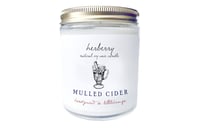 MULLED CIDER. Soy Candle.