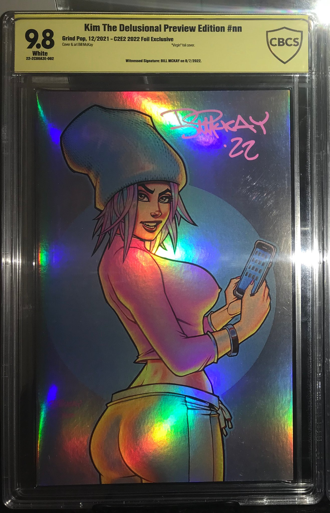 Kim the Delusional Preview Book C2E2 Holofoil Edition CBCS 9.8