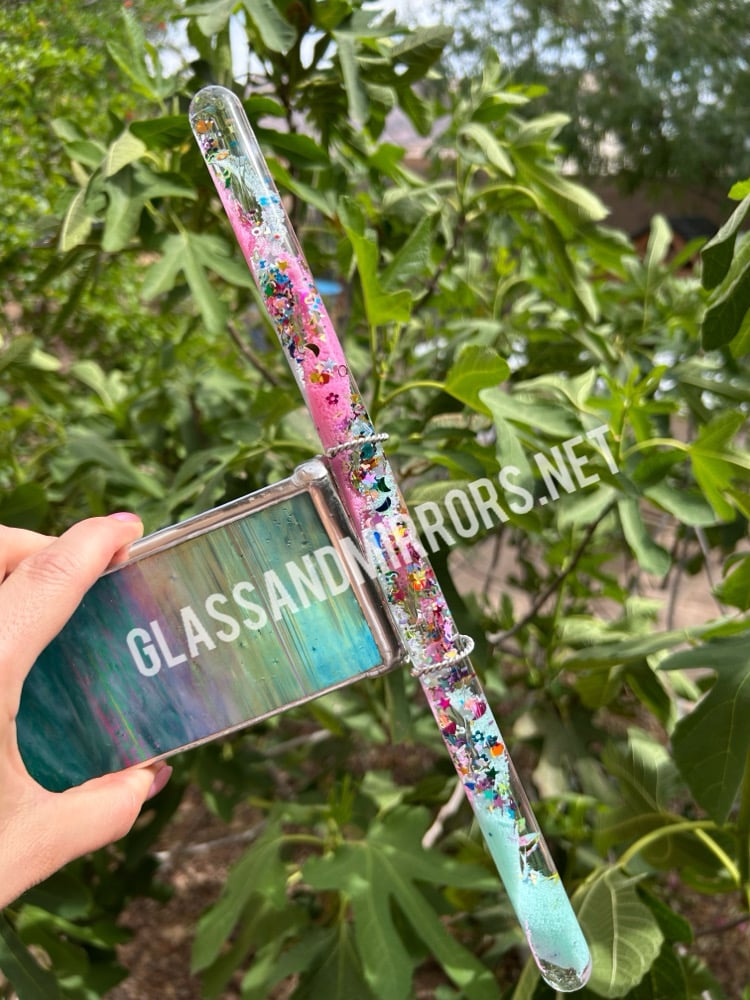 Image of Cotton Candy Jumbo Wand Aura Kaleidoscope