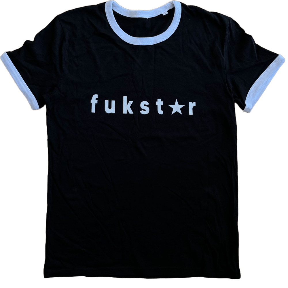 Image of THE FUKSTAR RINGER TEE