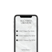 UGC VIDEO CREATION 