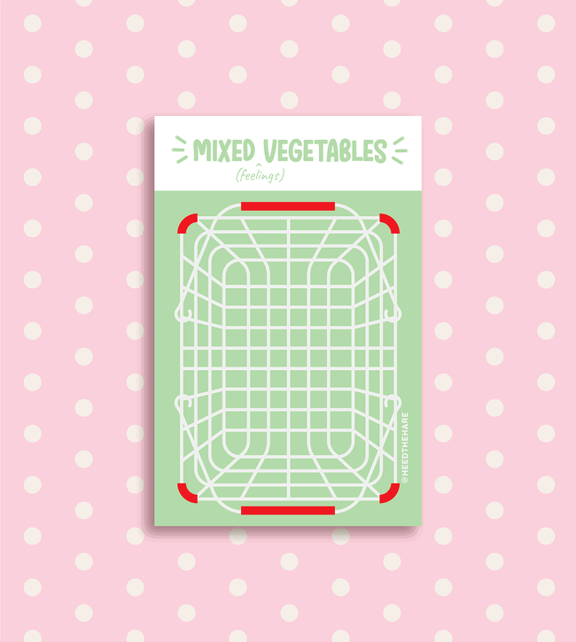 Mixed Veggies Vinyl Sticker Pack