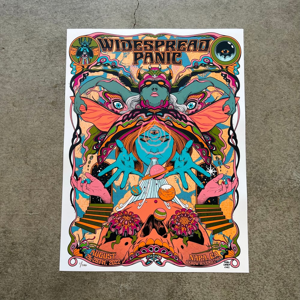 Image of Widespread Panic Napa Posters