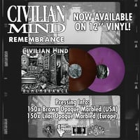 Image 4 of CR007: Civilian x Mind 'Remembrance' 12'' Vinyl