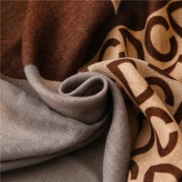Image 4 of Graphic & Letters Silk Scarf